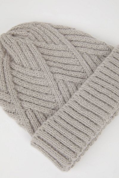 DeFacto Girl's Plain Knitted Beanie - C7644A824Wn