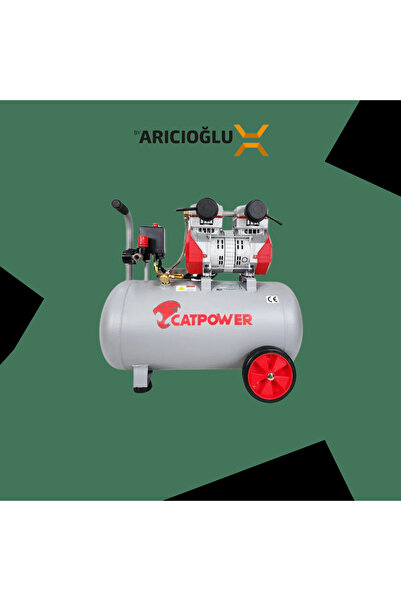 catpowertools Catpower 1154 50 L 2 HP Yağsız Sessiz Hava Kompresörü
