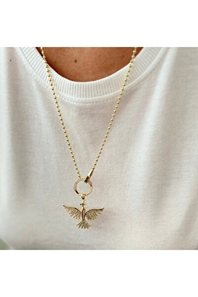 mibrillo دوريكا سلسلة حلقة طويلة فينيكس قلادة علياء (عيد المرأة، عيد الأم، هد...