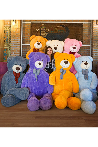 Pandamkee 200 Cm Papyonlu Büyük Ayıcık (%100 Yerli)