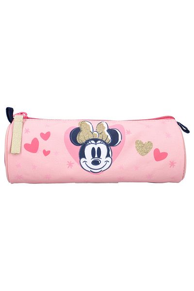 Minnie Mouse Pink pencil case for children, unlined, Little Precious, Minnie Mouse, Disney