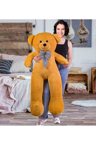 Özgüner Oyuncak 140 Cm Big Teddy Bear with Bow Tie