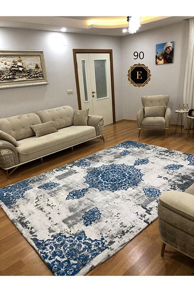 LİMAY Husa de covor din catifea fara burete - elastica si lavabila subtire - pentru camera de zi si camera copiilor