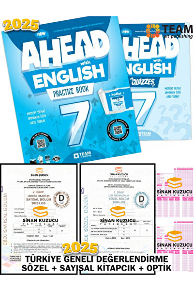 Team Elt Publishing Ahead with English 7 Practice Book (+Quizzes) - Sinan Kuz...