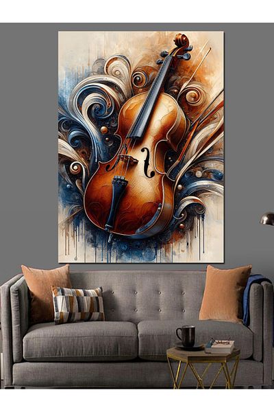 Tablomega Pânză decorativă pentru femei abstracte colorate - pictură din lemn MDF
