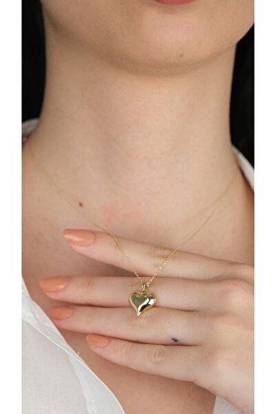 Arpaş 14 Ayar Altın Bombeli Uçlu Kolye Ucu