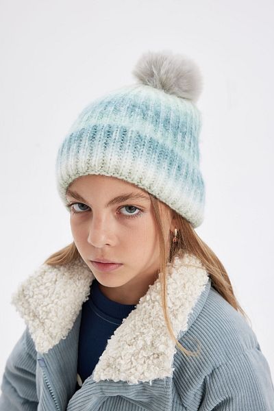 DeFacto Dívčí Gradient Pompom Baret C7645A824Wn