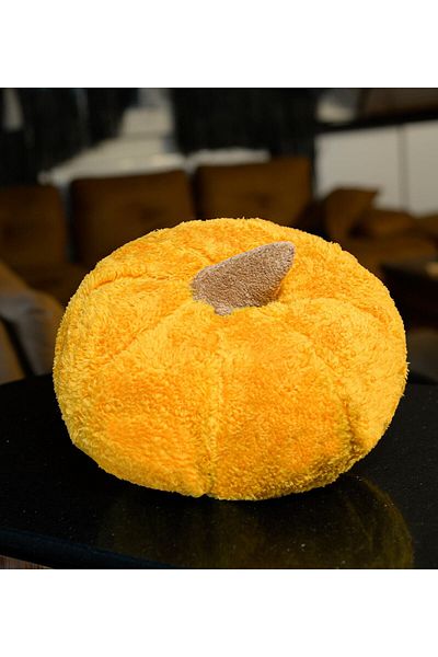 Pandamkee Decorative 50 Cm Plush Pumpkin Throw Pillow