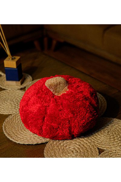 Pandamkee Decorative 30 Cm Plush Pumpkin Throw Pillow