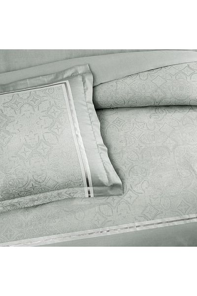 Taç Taç New Season Mavrik Satin Two-Person Duvet Cover Set Salvoria Gray