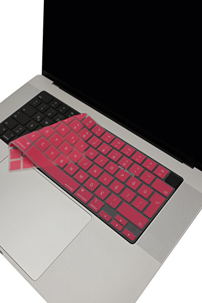 Mcstorey MacBook Kılıf Türkçe‑Q Klavye Koruyucu M5 M4 M3 M2 M1 Silikon Kapak Toz Dökülme Çizilme Karşı Koruma