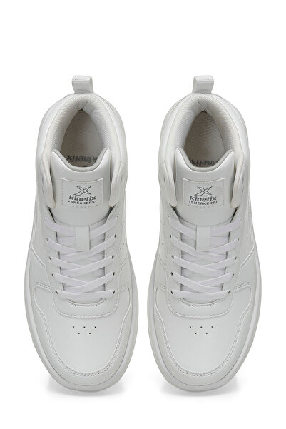 Kinetix Λευκό Γυναικείο Ψηλό Sneaker - TYRA PU HI W 4PR