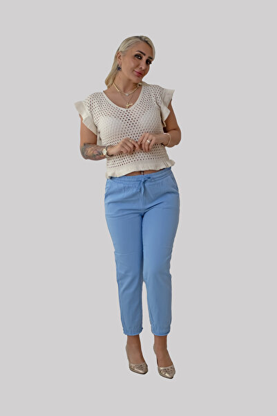 Arzuamber moda Bel Lastikli Pantolon