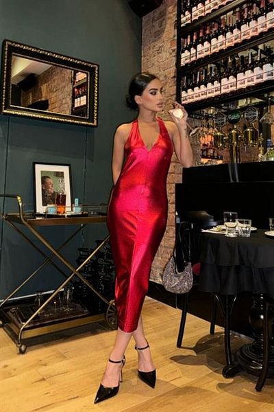 Modayakamoz Rochie decoltată Felicia 2583-08