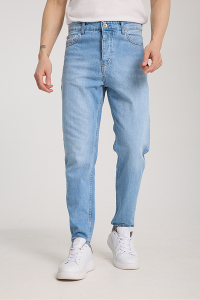 kuru BAY DENIM جينز بوي فريند من العلامة التجارية