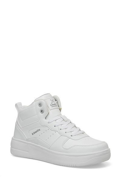 Kinetix Λευκό Γυναικείο Ψηλό Sneaker - TYRA PU HI W 4PR