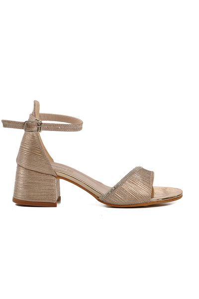 AYAKMOD Sandale aurii pentru fete 254 RY 6503 F