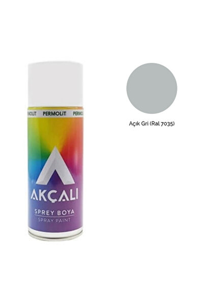 Akçalı Sprey Boya R7035 Açık Gri Ral 7035 400 Ml.