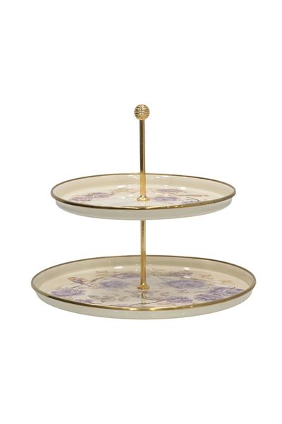 PR HOME Fiorella Enamel Two Tier Cookie Holder