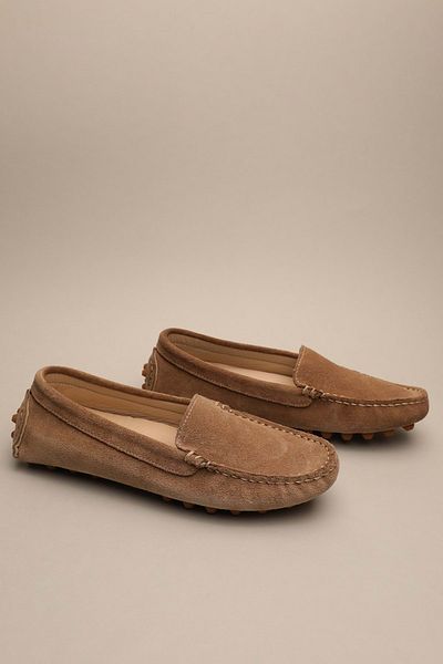 Gondol Women's Genuin Deeri Classic Loafer Mink Milk 37 Ttx.70127