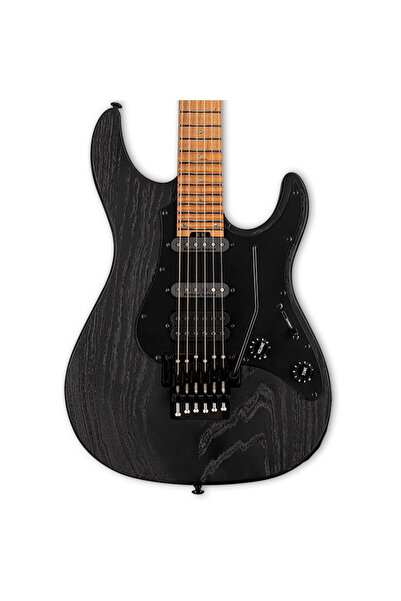 ESP LTD Sn-1000 Fr Black Blast Roasted Maple Elektro Gitar