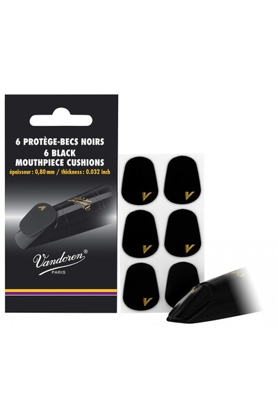 Vandoren Vmcx6 Siyah Bek Dişliği (6'LI) 0,80mm