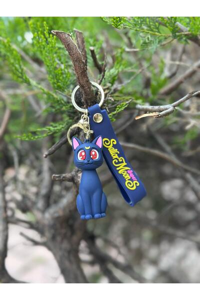 POKAK Breloc Luna + Charm pentru geanta