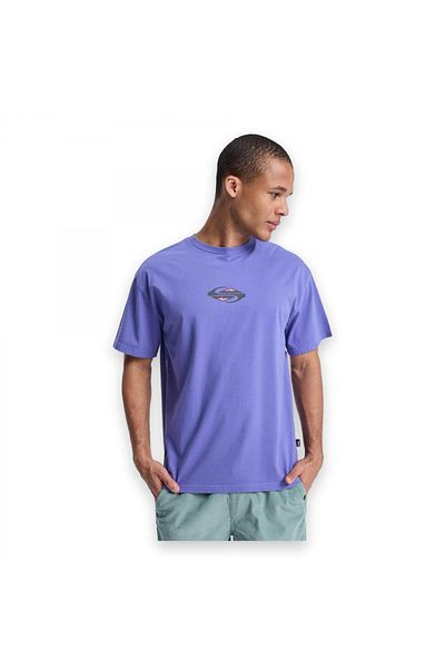 Quiksilver تي شيرت Eqyzt08021 Gh Qs Global Heat Ss أرجواني للرجال