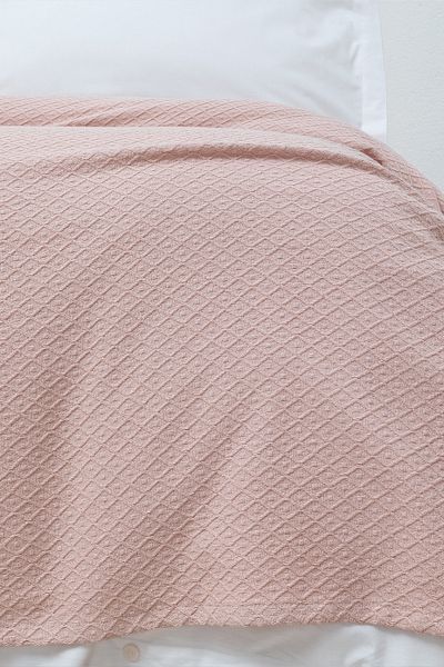 Yataş Kallista Single Cotton Pique - Powder