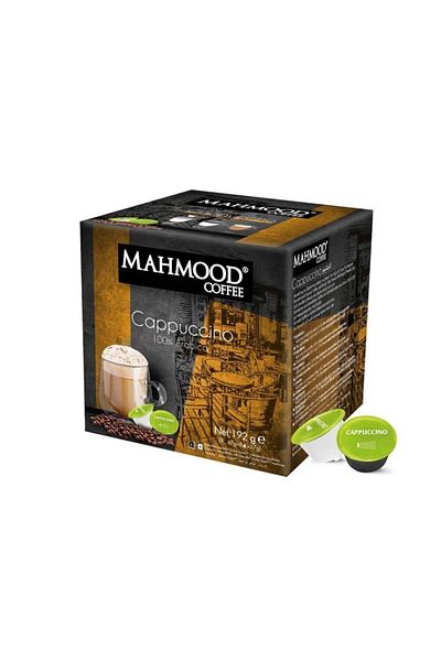 Mahmood دولتشي غوستو كابتشينو كبسولة قهوة 16 قطعة