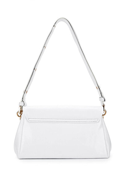 Tamer Tanca Women's Vegan White Shoulder Bag