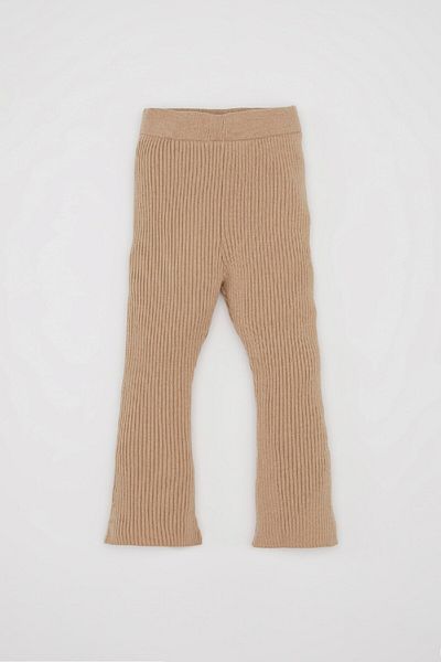 DeFacto Beige Strickstrumpfhose mit ausgestelltem Bein für Babys C8442a524wn
