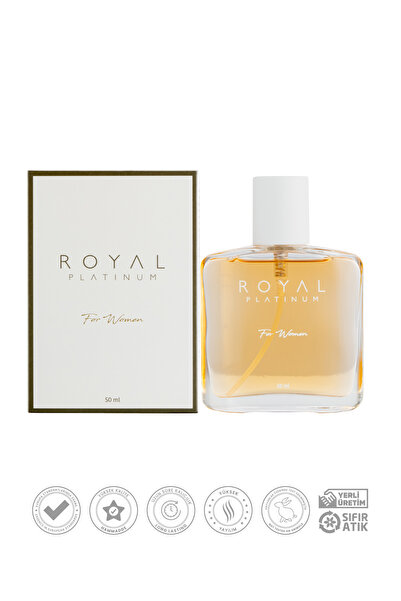 Royal Platinum Kadın Parfüm Edp 50ml Gurme - Oryantel Vanilya Tatlı Baharat W443