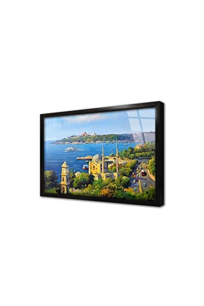 Tablosan Tablou din sticlă înrămată pentru moscheea Ortaköy