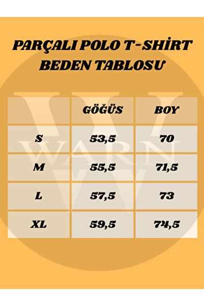 warn Μπλουζάκι πόλο Unisex με φερμουάρ-Μαύρο και άσπρο μπλουζάκι πόλο