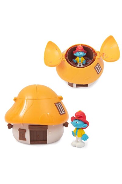 gcaksesuar Puf38000 Smurfs Surprise Mushroom House Play Set