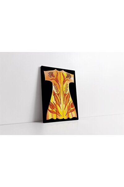 Tablosan Pictură pe pânză cu caftan galben