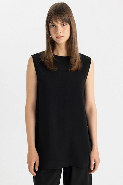 DeFacto Crew Neck Regular Fit Athlete Tunic - A8171Ax24Sm