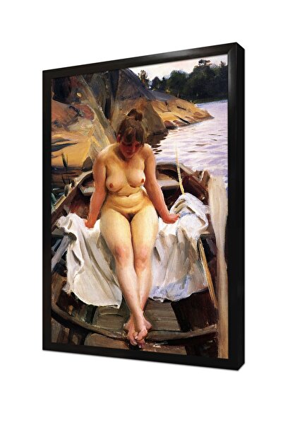 Tablosan In Werners Rowing Boat Çerçeveli Mdf Tablo