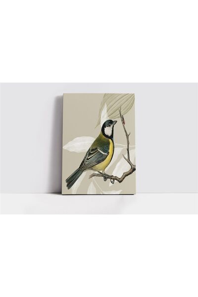 Tablosan Pictură pe pânză cu pasăre pe ramură II