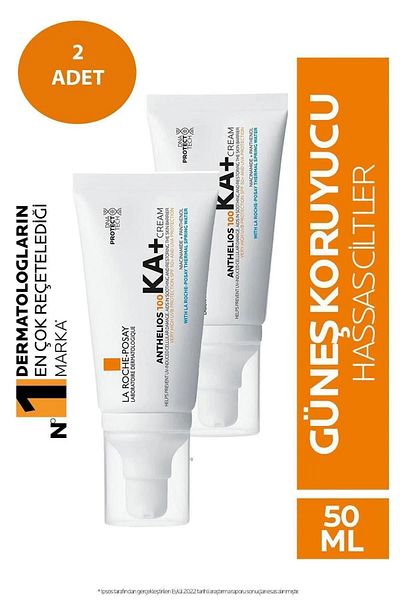 La Roche Posay Anthelios Spf50 50ml 2 Pieces Spf50+ Durable Defense Application