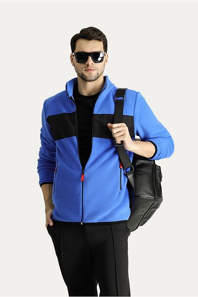 Kiğılı Φούτερ Fleece με φερμουάρ