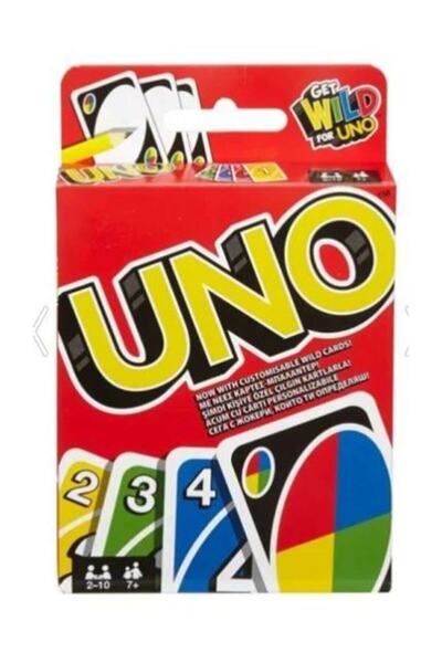 Uno بطاقات ألعاب أصلية مرخصة