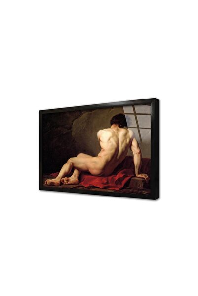 Tablosan Tablou din sticlă înrămată Patrocles