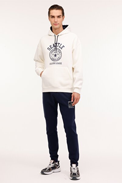 lumberjack ML FRAN 17ID109 4PR Ekru Erkek Sweatshirt