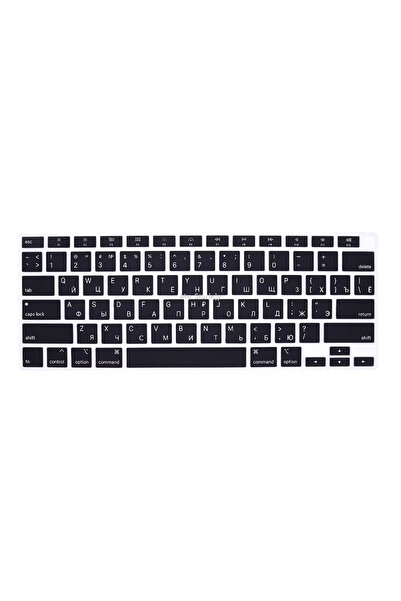 Mcstorey Rusça Klavye Koruyucu Macbook Air M1 Kılıf 13inç 2020 (M1 AİR 13") A2179 A2337 (US-ABD) Ile Uyumlu