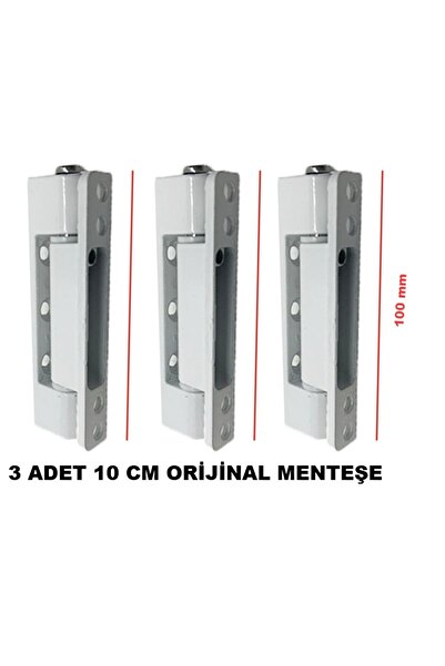 FELSEN 100 mm Orijinal Pimapen Pvc kapı menteşesi 3 ADET BEYAZ