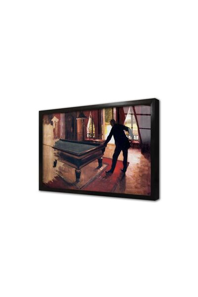 Tablosan Masă de biliard din sticlă înrămată