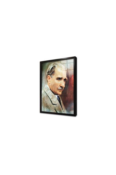 Tablosan Pictură pe sticlă înrămată Mustafa Kemal Atatürk