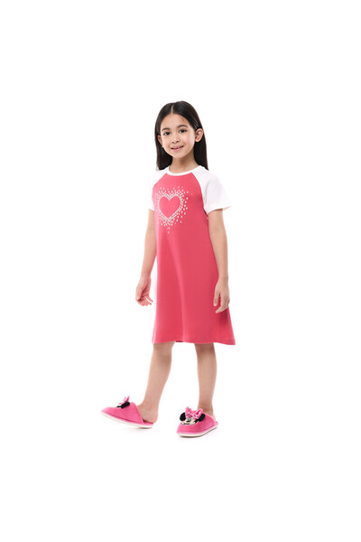 Victor and Jane Girls' PJ Dress – Soft and Cozy Sleep Dress for Kids 8-9YRS